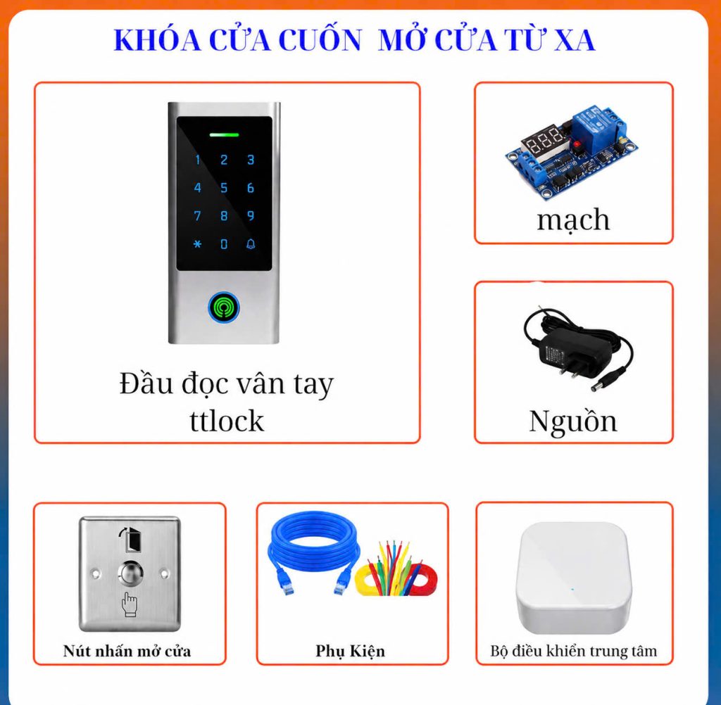 BỘ ĐIỀU KIỂM CỬA CUỐN YL3008